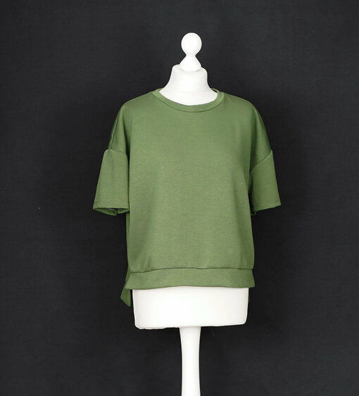 Soft Sweater "ANNALENA" oliv (GW17)