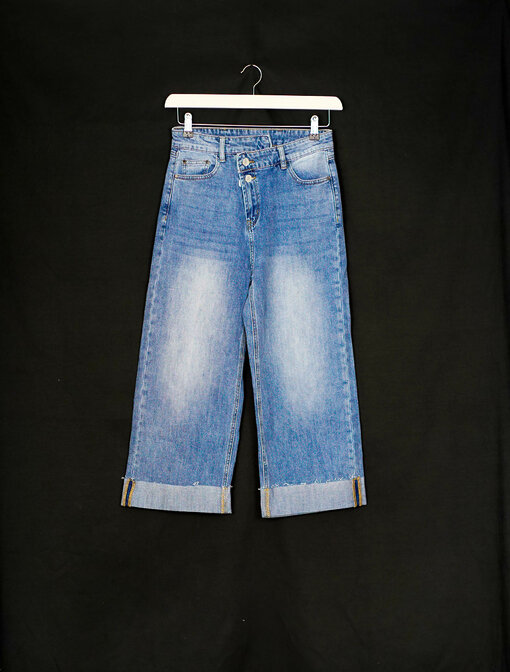 Ausgefallene Jeans "CARMEN" jeansblau (H21)