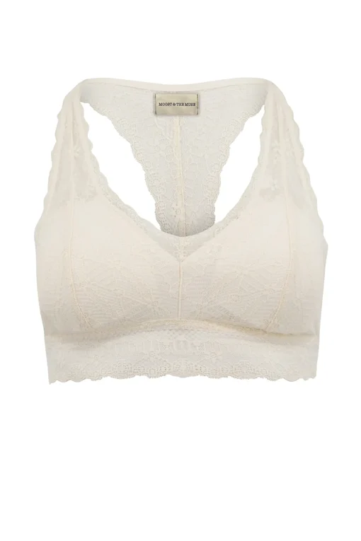 Spitzen Bralette "LOU" off white (MW03)