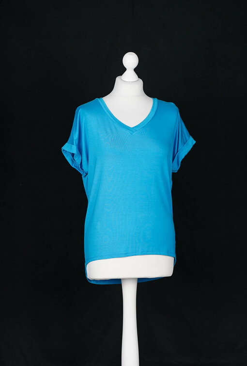 Cooles Shirt "IMKE" marienblau (BA57)