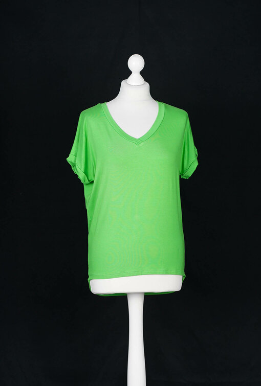 Cooles Shirt "IMKE" grasgrün (BA57)