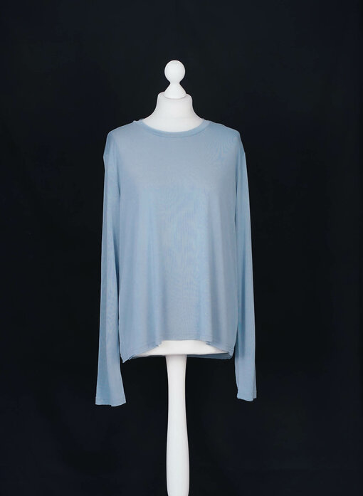 COZY WARE - Langarmshirt "TESSA" light blue (BA25)
