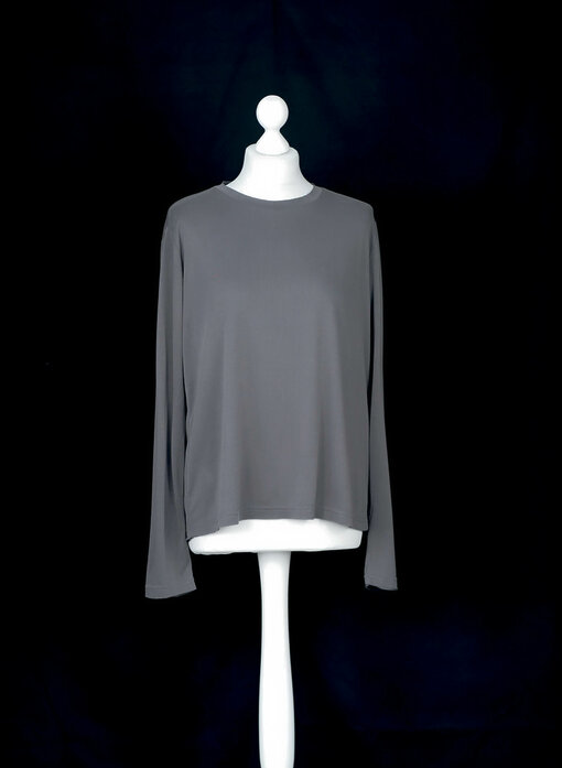 COZY WARE - Langarmshirt "TESSA" grey (BA25)