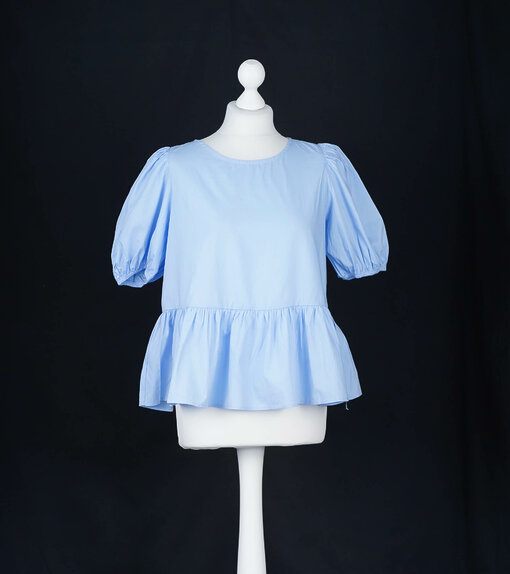 Bluse "GWEN" hellblau (GW01)