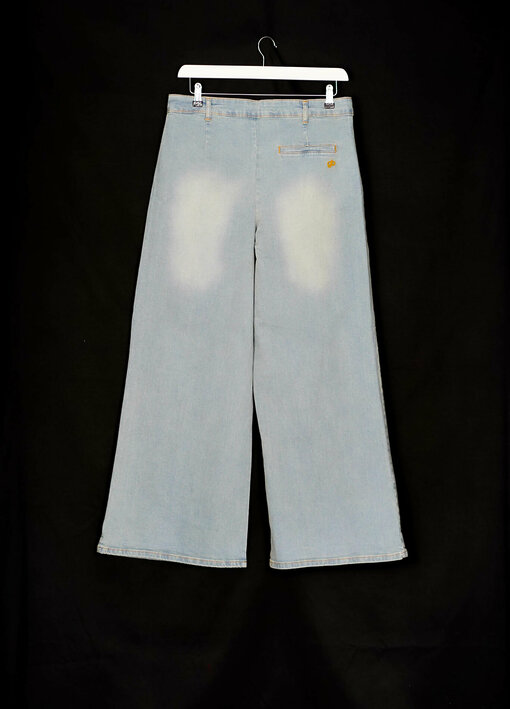 Wide Leg Jeans "RYLEE" - vintage grey (GB07)