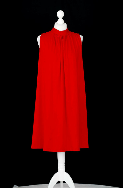 Ärmelloses Kleid "MALIKA" rot (GW18)