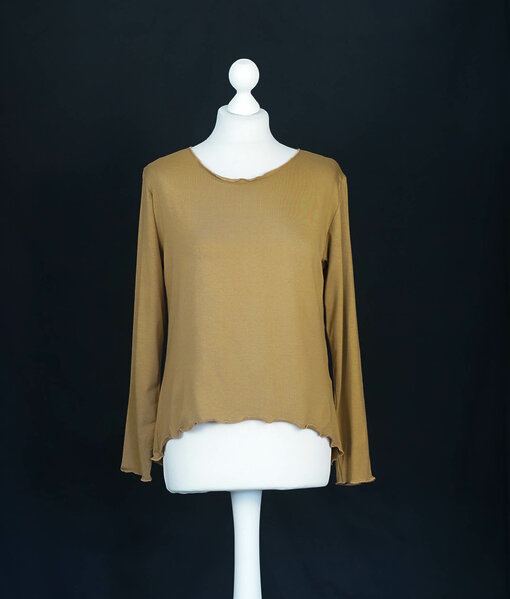 Langarmshirt "EVA" caramel (BA81)