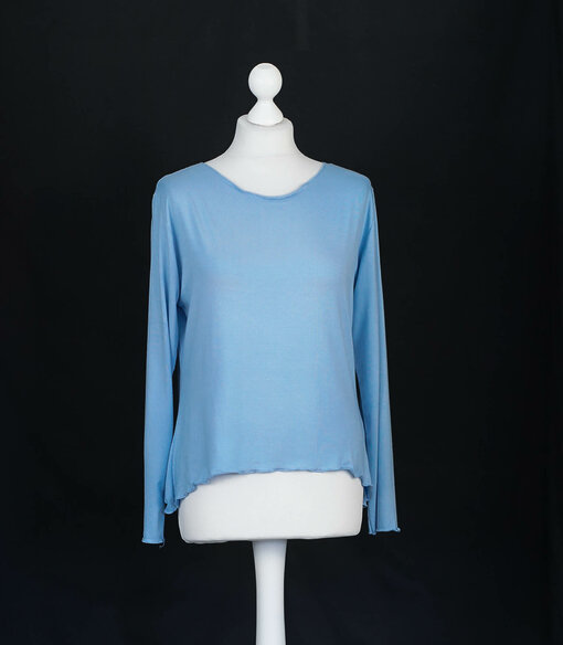 Langarmshirt "EVA" hellblau (BA81)