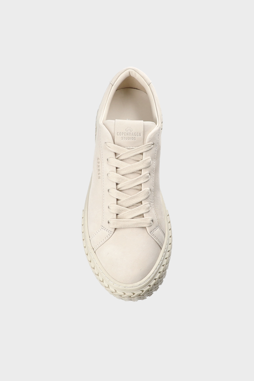 Low-top Sneaker "CHLOE" nabuc cream (CPH01)