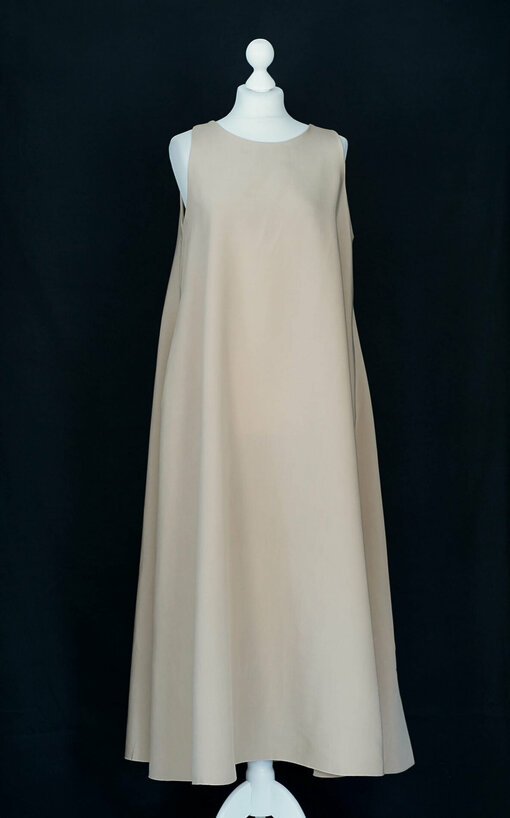 A-Linien Kleid "ARABELLA" beige (GW82)