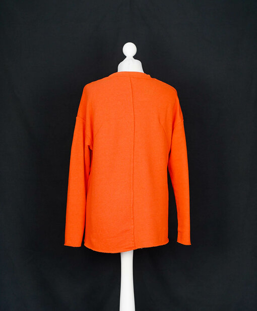 Longsleeve “VALENTINA” true orange (ER73)