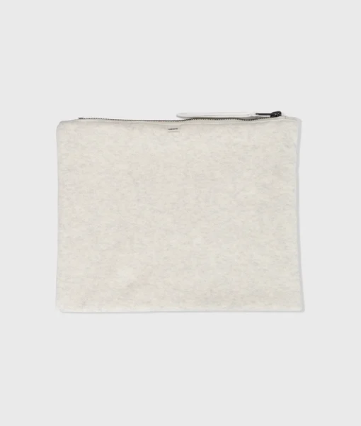 Statement Pouch "BELINA" soft white melee (10D117)