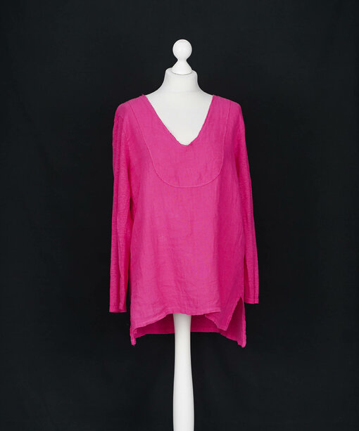 Strukturmix-Shirt “MICHELLE” pink (GW55)