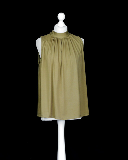 Elegantes Top "ANOUK" khaki (BA04)