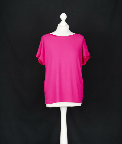 Kurzarmshirt "SILKE" pink (BA01)