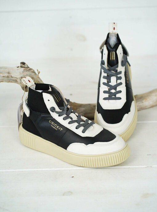 High Sneaker "PARISSA" - schwarz/offwhite (CR19)