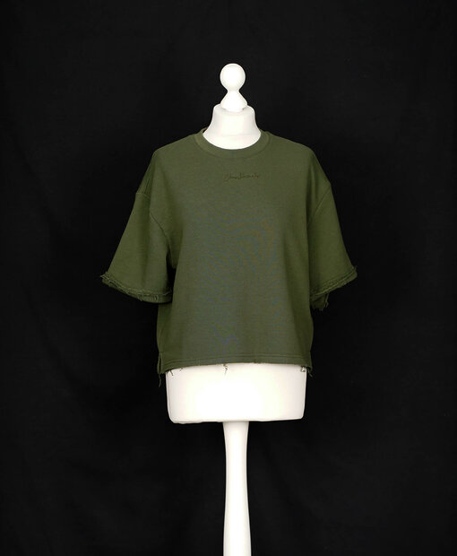 Shirt "FLORENTINE" dark khaki (ER18)