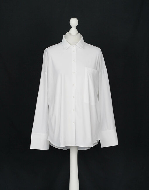 Elastische Bluse "GERDA" white (PI25)