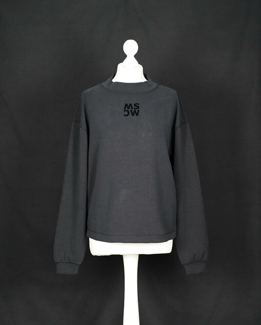 Modalmix Sweater "RANDY" anthra solid (MSC14)