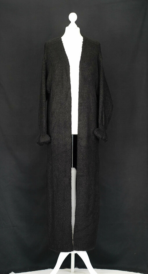 Maxi Cardigan “TALIA” schwarz (GW90)