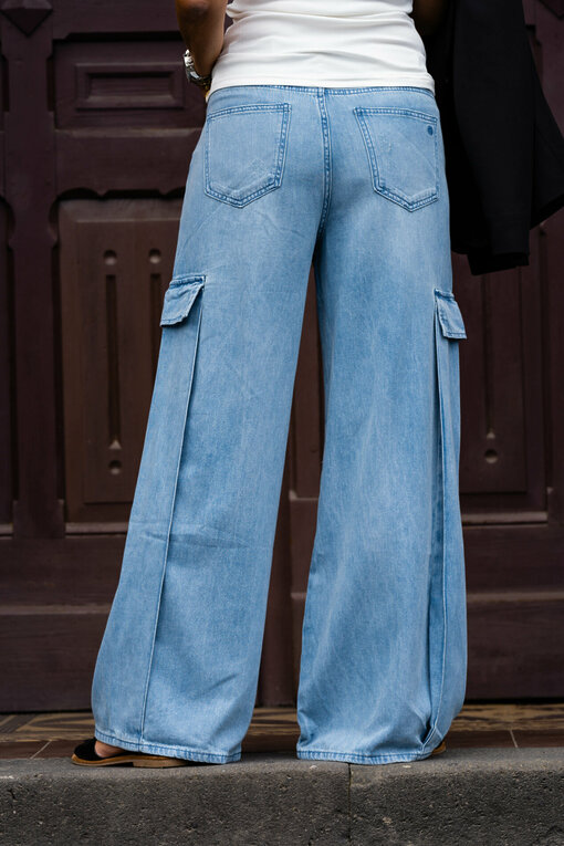 Weite Cargo Jeans "LILLI" (ER104)