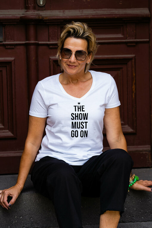 Statement Shirt “THE SHOW MUST…” (ST18)