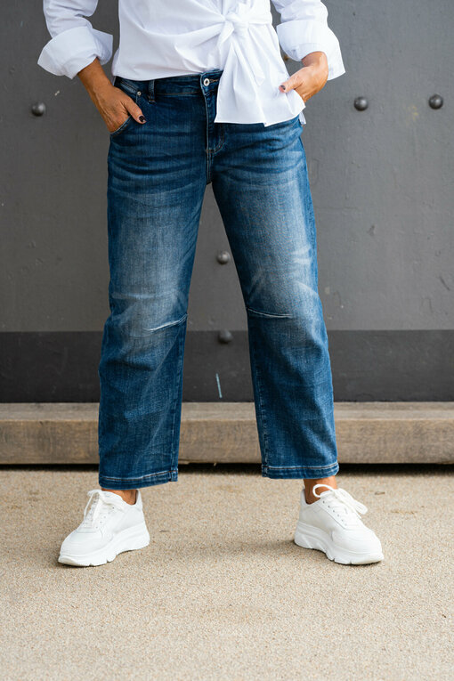 Coole Jeans "LARISSA" jeansblau (H03)