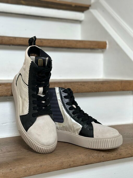 High Sneaker “NIMA” – offwhite/champagner (CR20)