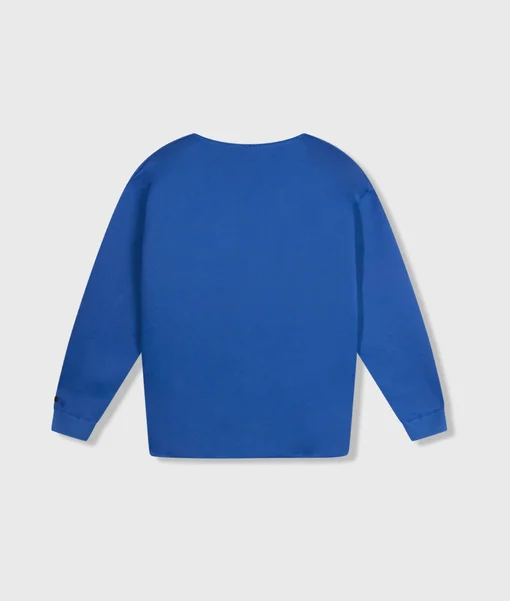 Statement Sweater "CLARICE" true blue (10D87)