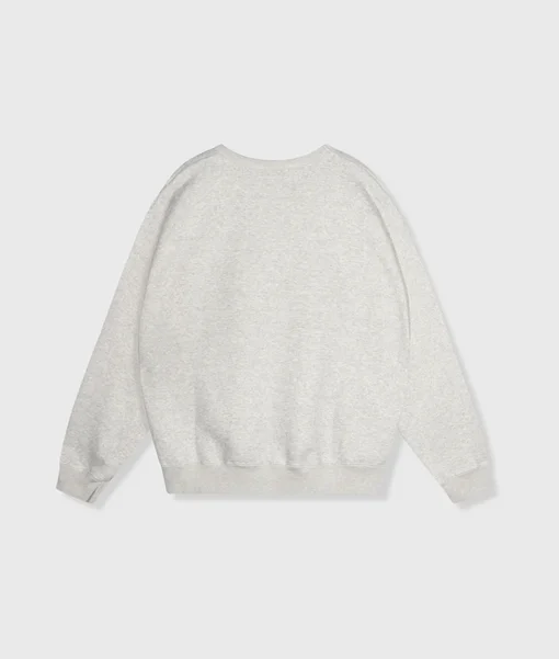 Statement Sweater "TILLY" light grey melee (10D30)