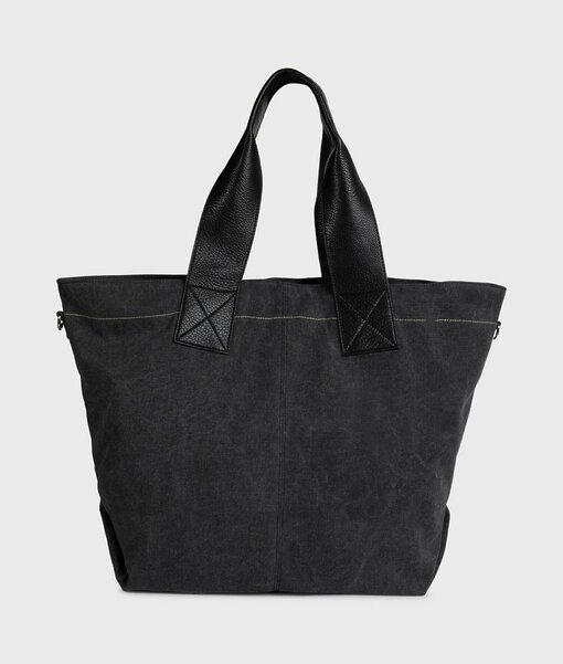 Canvas Shopper "Hanka" black (10D71)