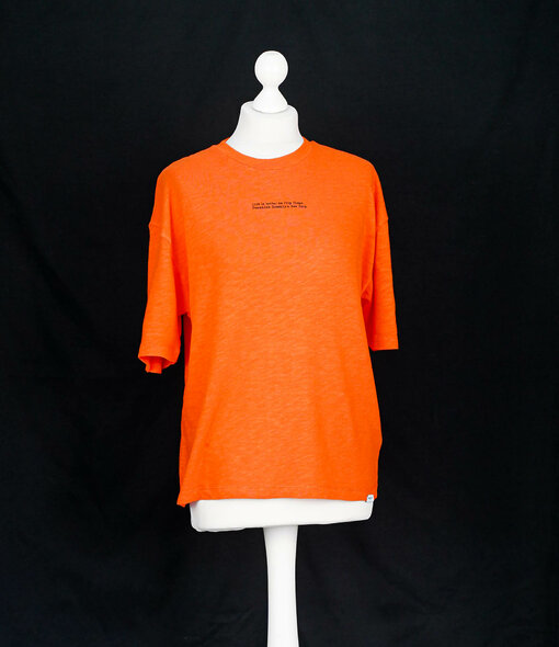 Lockeres Shirt "EKATERINA" orange/carbon (PI13)