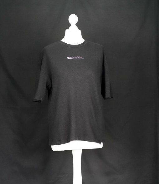 Lockeres Shirt "EKATERINA" balck/white (PI13)