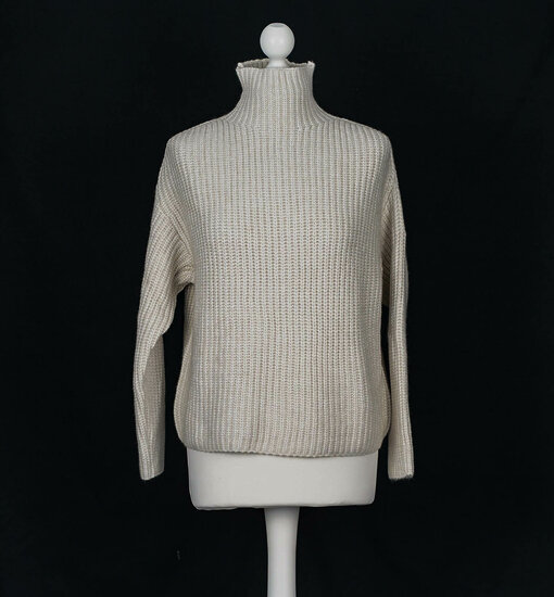 Grobstrickpullover "LEONIA" beige (GW204)