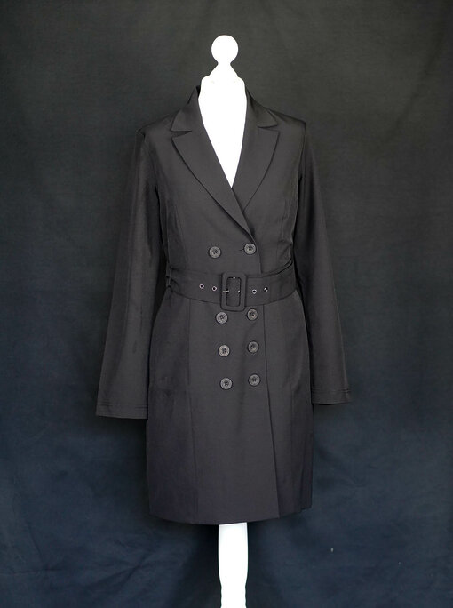 Trenchcoat “DANDELION” black (TQ08)