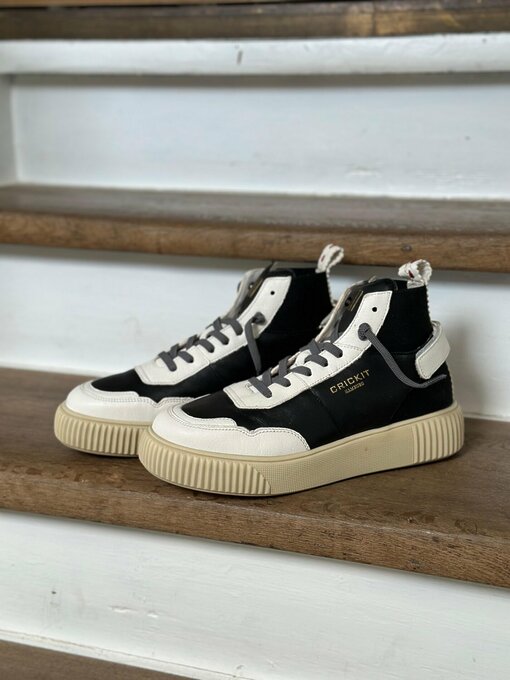 High Sneaker "PARISSA" - schwarz/offwhite (CR19)