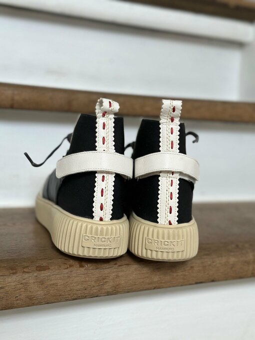 High Sneaker "PARISSA" - schwarz/offwhite (CR19)