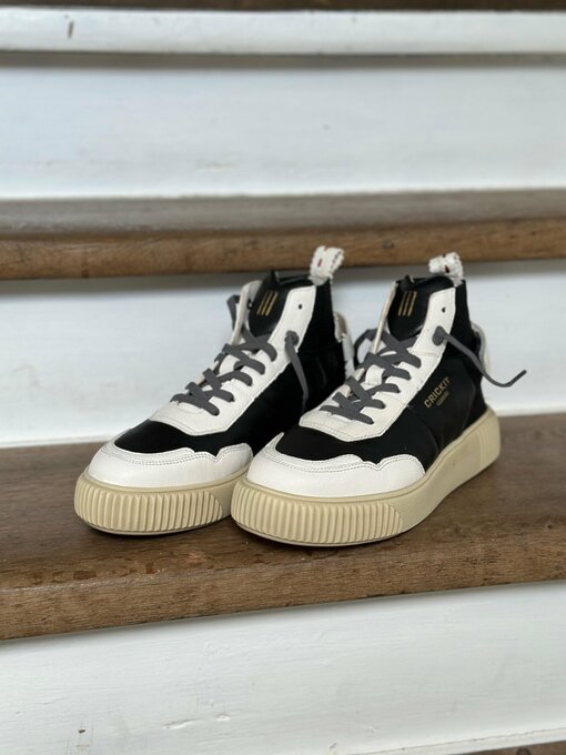 High Sneaker "PARISSA" - schwarz/offwhite (CR19)