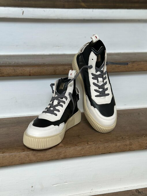 High Sneaker "PARISSA" - schwarz/offwhite (CR19)