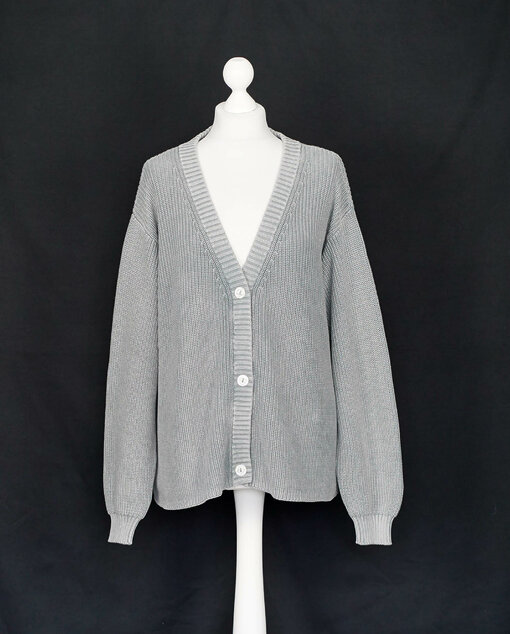 Oversized Cardigan "KRISTI" grey (CC06)