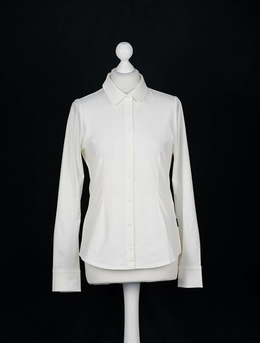 Elastische Bluse "BLUEBELL" white (TQ14)