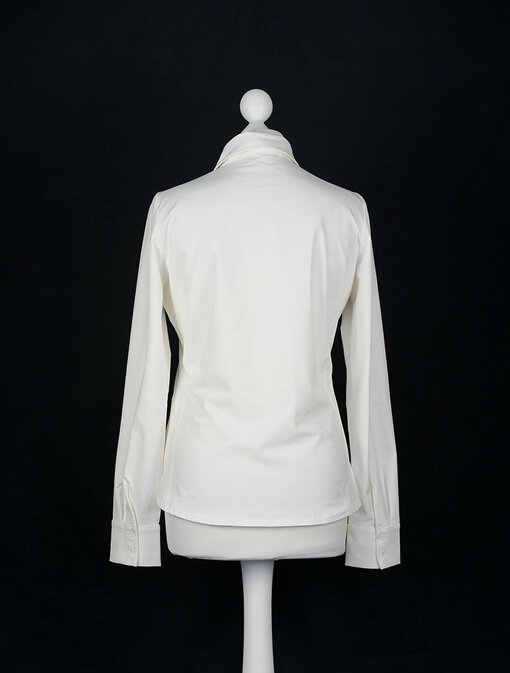 Elastische Bluse "BLUEBELL" white (TQ14)