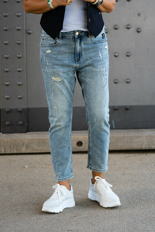 Jeans "LEONA DESTROYED" - cloud blue (ER85)