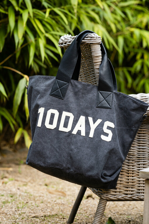 Canvas Shopper "Hanka" black (10D71)