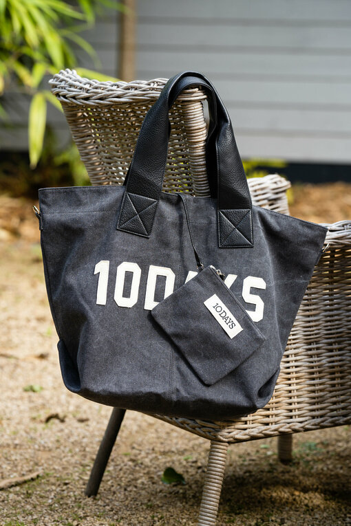 Canvas Shopper "Hanka" black (10D71)