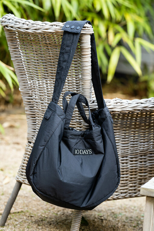 Padded Shopper "SAMIRA" black (10D67)