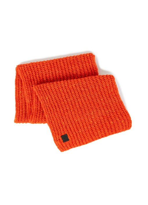 Strickschal "YOUNA" true orange (ER81)