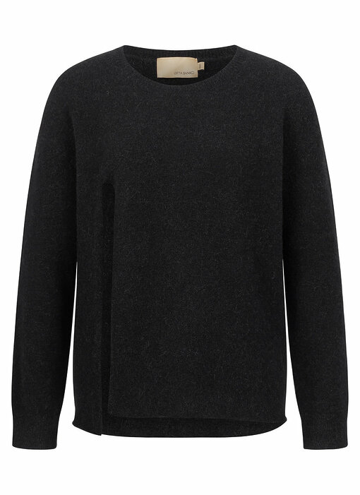 Edler Strickpullover "ELLA" black (GB07)