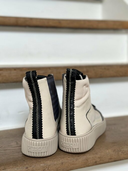 High Sneaker “NIMA” – offwhite/champagner (CR20)