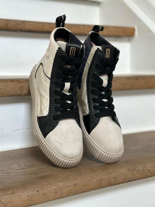 High Sneaker “NIMA” – offwhite/champagner (CR20)